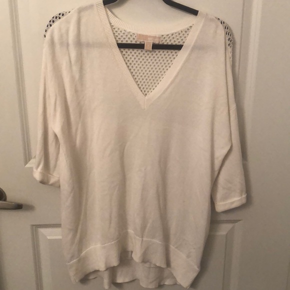 MICHAEL Michael Kors Tops - Michael Kors White Sweater